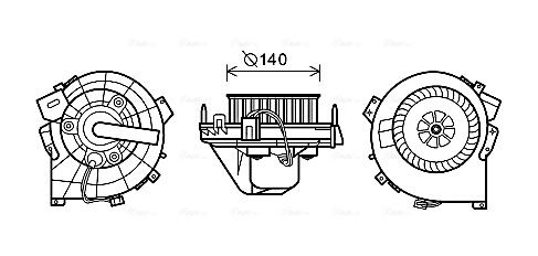 AVA QUALITY COOLING Salona ventilators OL8609